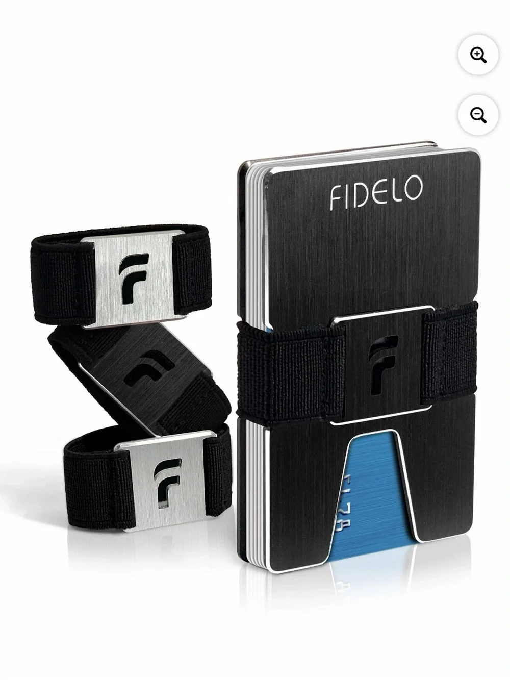 FIDELO MENS Slim Metal Wallet